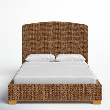 Rattan bed deals wayfair